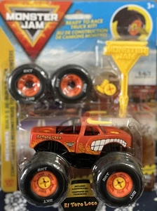 Monster Jam El Toro Loco Mechanix Build & Rebuild Truck 1:43 Scale New Sealed - Picture 1 of 2