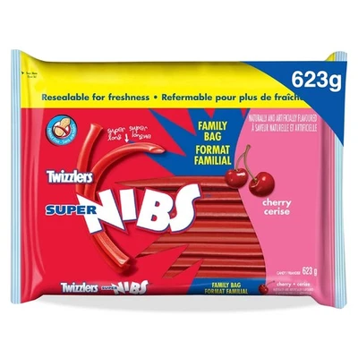 Twizzlers Super Nibs Cherry Flavored (623g / 22oz per pack) - Image 1 of 3