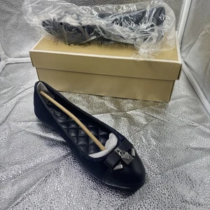 Michael Kors Alice Ballet Velvet Blue Suede Slip On Shoes Women's 10M - Picture 1 of 8