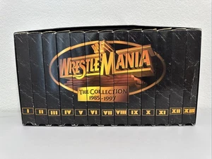 Wrestlemania the Collection 1985-1997 VHS Tape Box Set - Picture 1 of 1