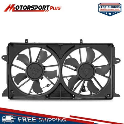 Radiator Condenser Fan Assembly For 2014-2019 GMC Yukon Silverado Sierra 1500 Foto 1 de 4