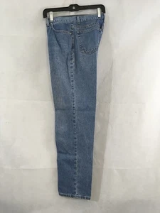 LANDS’END Damen 5 Pocket Light Wash Denim Jeans 32X30 Größe 10 Blau  - Bild 1 von 6