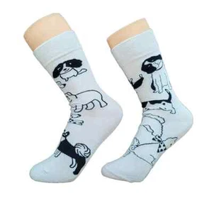 Calcetines ODD, mascotas, perros diseño divertido, calcetines de moda Reino Unido 3-5 - Imagen 1 de 2
