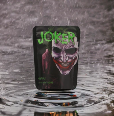 Premium 100-Pack 3.5g Mylar Bags - Joker. Resealable, Simplified & Convenient - Image 1 of 4