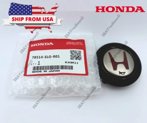 New JDM Horn Button For Momo Steering Wheel For Honda Acura NSX EG6 EK9 DC2 - Picture 1 of 6