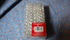 NIP Plastic Christmas Glitter Icicle Oranements  About 4 5/8 inch long
