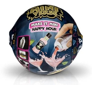Lot of 8: MGA's Miniverse Make It Mini *Happy Hour* NEW Sealed Balls🍷 - Picture 1 of 1