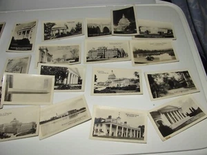 Vintage Set Mini Fotos, Washington D.C. / Historic Virginia (Reise Souvenir) - Bild 1 von 11