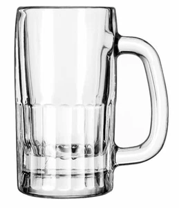 Libbey Glass Drinkwere Beer Mug, Crystal Clear Glass (10 Oz, 12 Per Case) - Picture 1 of 1