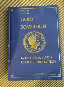 Gold Sovereign Michael Marsh 2002 GOLDEN JUBILEE Dedicated Hardback Coin Book - Picture 1 of 5