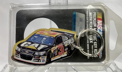 NASCAR Wincraft Acrylic Keychain w/ Mirror Back #31 Driver Ryan Newman NIP Cover