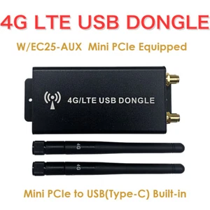 4G LTE USB Dongle W/SIM card Slot Mini PCIe Adapter for WWAN EC25-AUX Wireless - Picture 1 of 5