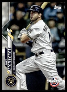 2020 Topps Opening Day Mike Moustakas Milwaukee Brewers #5