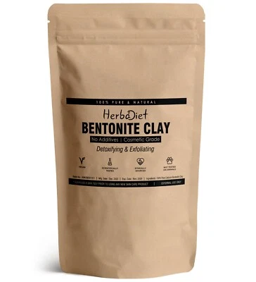 Bentonite Clay  | Cosmetic Grade | Natural Indian Healing Clay | DIY Face & Hair - Image 1 of 3