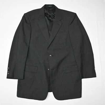 Blazer chaqueta abrigo deportivo Palm Beach 42L gris carbón 100 % lana para hombre Foto 1 de 4