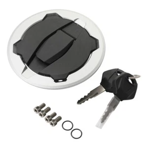 Fuel Tank Gas Cap Cover W/ Key For Kawasaki ZR Z900 SE ZX 636 1000 Ninja 650 400 - Picture 1 of 10