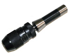 1/2" Keyless Drill Chuck Self Tighten with R8 Morse Taper Arbor - Picture 1 of 2
