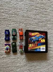 Hot Wheels Estuche Negro Caja de Almacenamiento con SEIS COCHES NUEVO SUELTO #2 - Imagen 1 de 6