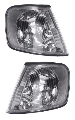 FEU CLIGNOTANT AVANT DROIT + GAUCHE AUDI A3 8L (09.1996-12.1999) TRANSPARENT - Imagen 1 de 4