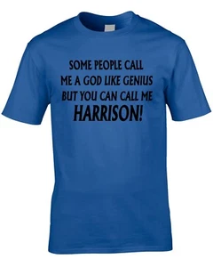 Harrison T-Shirt lustig Jungen Herren personalisiert beliebiger Name Geschenk Jungen Geburtstag 50. - Bild 1 von 4