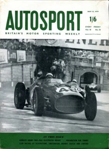 Revista Autosport 15 de mayo de 1959 GP de Mónaco Harry Miller Aintree Snetterton - Imagen 1 de 1