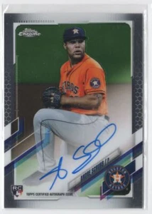 2021 Topps Chrome Rookie Autographs Andre Scrubb Rookie Auto Houston Astros - Picture 1 of 2
