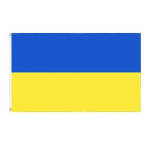 3x5 Ukraine Plain Premium Quality Flag Ukrainian House Banner Grommets8 - Bild 1 von 12