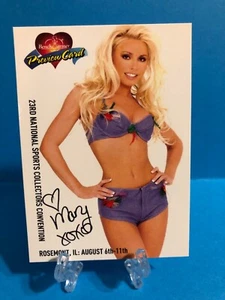Benchwarmer 2002 23rd National Sports Convention autograph card Mary Riley - Picture 1 of 2