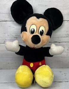 VINTAGE Disneyland Walt Disney World Mickey Mouse Plush Stuffed Animal 13” - Picture 1 of 10