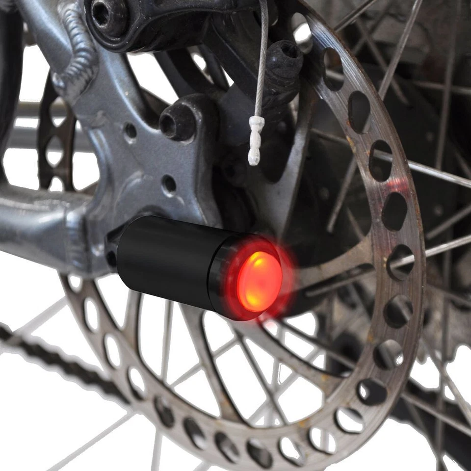 Seattle Sports Cyclefire Axle Lights LED Red Light Cycling  Bike Safety Bin # 5 - Image 1 of 3