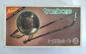 Nichimo Music series No. 5 Trombone escala 1:6 año 1967 nuevo sin abrir - Imagen 1 de 8