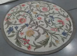 IVORY 5'-6" x 5'-6" Cut on Rug, Reduced Price 1172769866 HK248A-5R - Picture 1 of 4