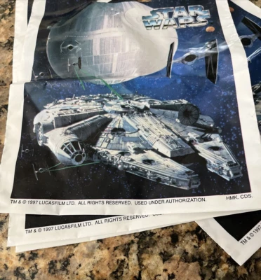 Bolsas de colección Party Express Favor 1997 Star Wars 4 sacos totales familia Halloween Foto 1 de 4