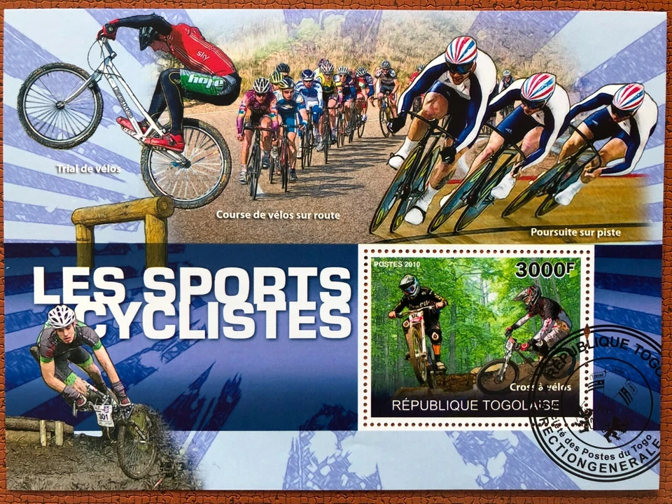 Togo 2010 / The Cycling Sport - Cross Bikes / 1v s/s CTO - Image 1 of 1
