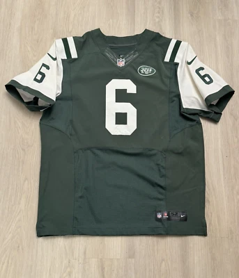 Camiseta deportiva usada auténtica Nike On Field Elite Mark Sanchez New York Jets 52 para hombre 2XL Foto 1 de 4