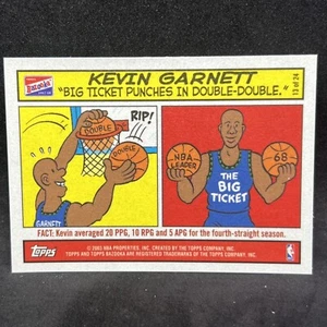 2003-04 Topps Bazooka Comic KEVIN GARNETT #13 von 24 - Bild 1 von 2