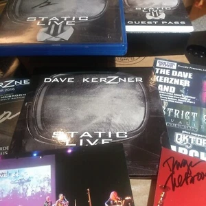 Static by Dave Kerzner Fan Kit with Bluray  & CD, 2017 Sealed &ready to ship. - Picture 1 of 6