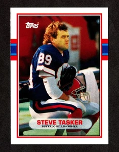 1989 TOPPS TRADED RC #65T STEVE TASKER - BUFFALO BILLS - ROOKIE CARD **READ** 05 - Picture 1 of 2