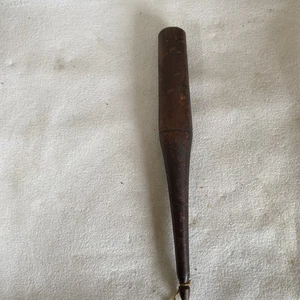 Antique Wooden Fishing Priest - Picture 1 of 9