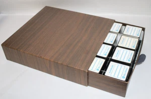 Vintage Bell & Howell 16 Slide Cube Cartridge Library Holds 640 Slides - Bild 1 von 8