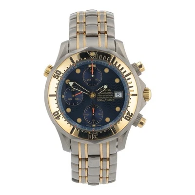 Omega Seamaster Titanio y Oro Esfera Azul 42mm Reloj Automático Hombre 2297.80 Foto 1 de 4