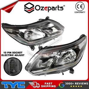 TYC Pair LH+RH Head Light Front Lamp For Holden Colorado RG 2016~2020 Z71 LTZ - Picture 1 of 6