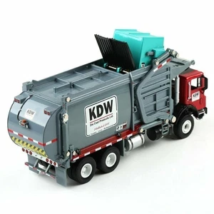 KDW 1:24 Alloy Transporter Garbage Vehicle Truck Diecast Car Model Toys Gift - Picture 1 of 14