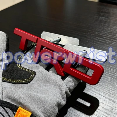 Front Grille Emblem For Tacoma Tundra Accessories Upper 3D General Badge Screws - Image 1 of 3