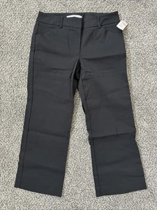 NWT New Women's Nine & Company Black Dress Capris Size 2P Petite Stretch - Picture 1 of 8