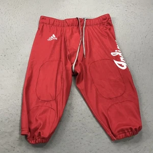 Indiana Hoosiers Pants Mens 2XL Red Adidas Football GAME WORN TEAM ISSUED NCAA - Picture 1 of 7