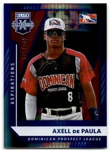 2021 Axell de Paula Panini Elite Extra Edition Rookie Blue 101/249 - Imagen 1 de 2