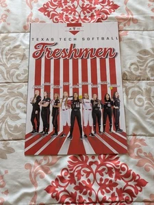 Texas Tech Softball: Freshman Roster Poster - Picture 1 of 1