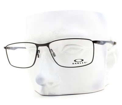 Oakley Socket 5.5 Eyeglasses OX3217-1655 Glasses Satin Black Blue 55mm with Case - Image 1 of 4