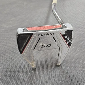 Top Flite 5.0 Soft Feel Mallet Putter Right Hand Steel Shaft Mens Golf Club - Picture 1 of 10